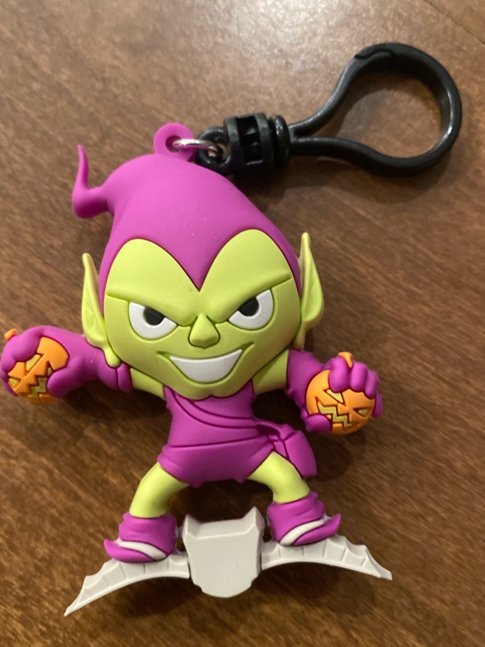 Marvel Green Goblin Rubber Bag Clip